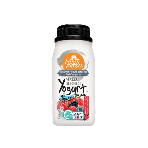 Farm Fresh Mixed Berries Yogurt Drink 200ml (highest price)