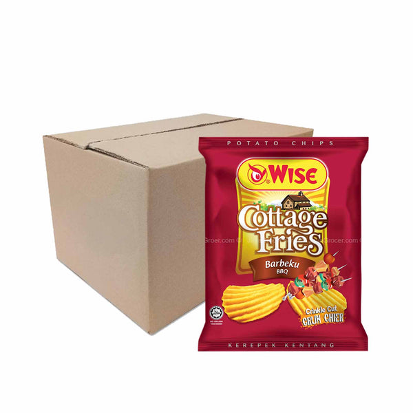 Wise Cottage Fries Barbecue Potato Chips 50g (highest price)