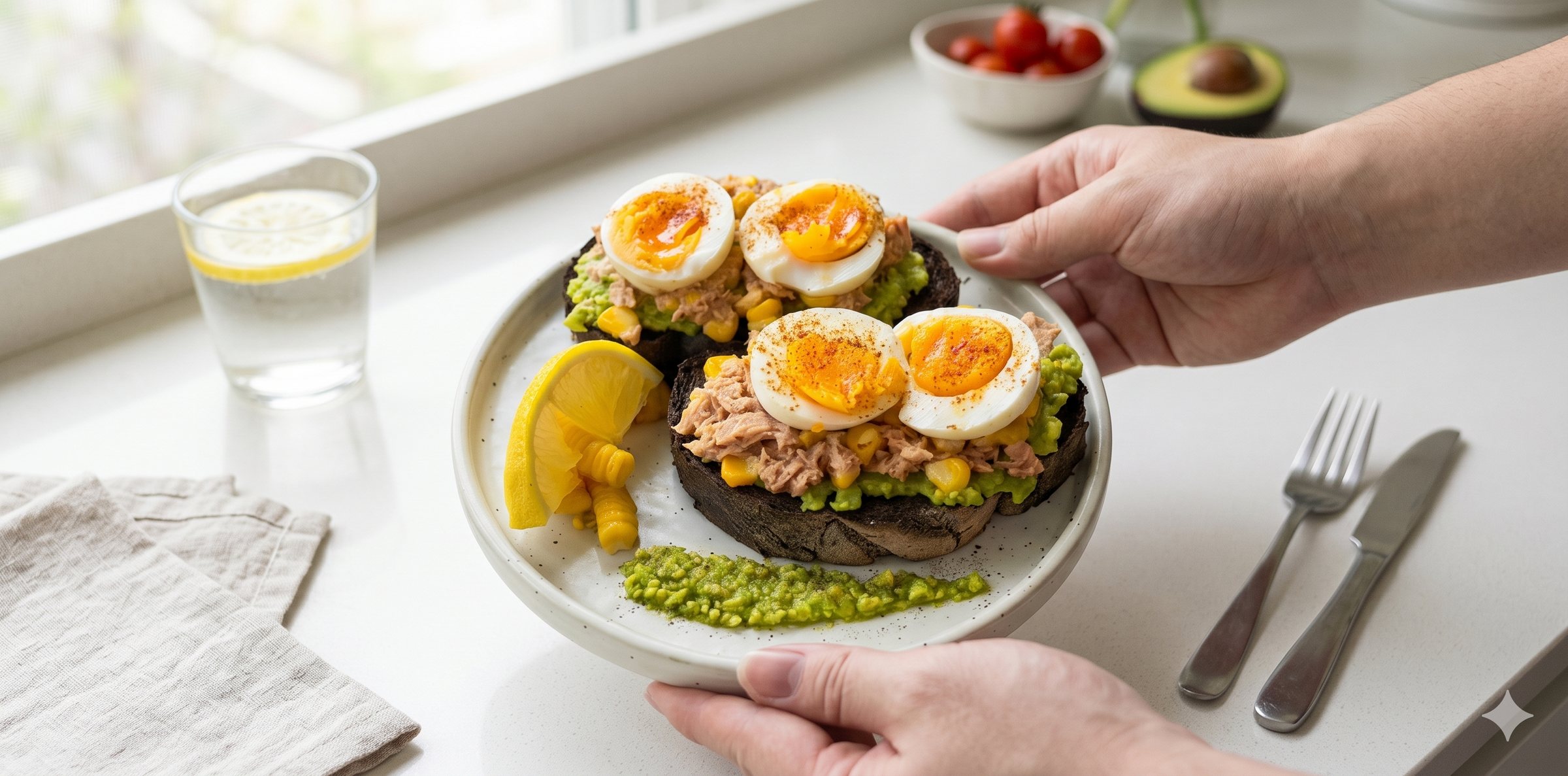 Avacado Tuna Toast