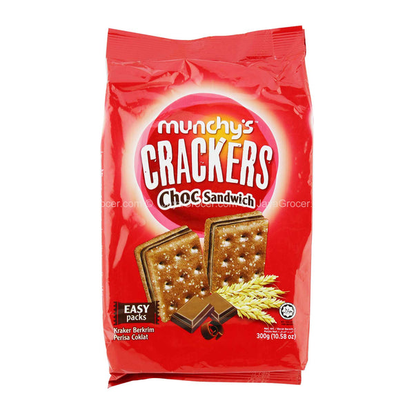 Munchy Chocolate Sandwich Cookies 258g (highest price)