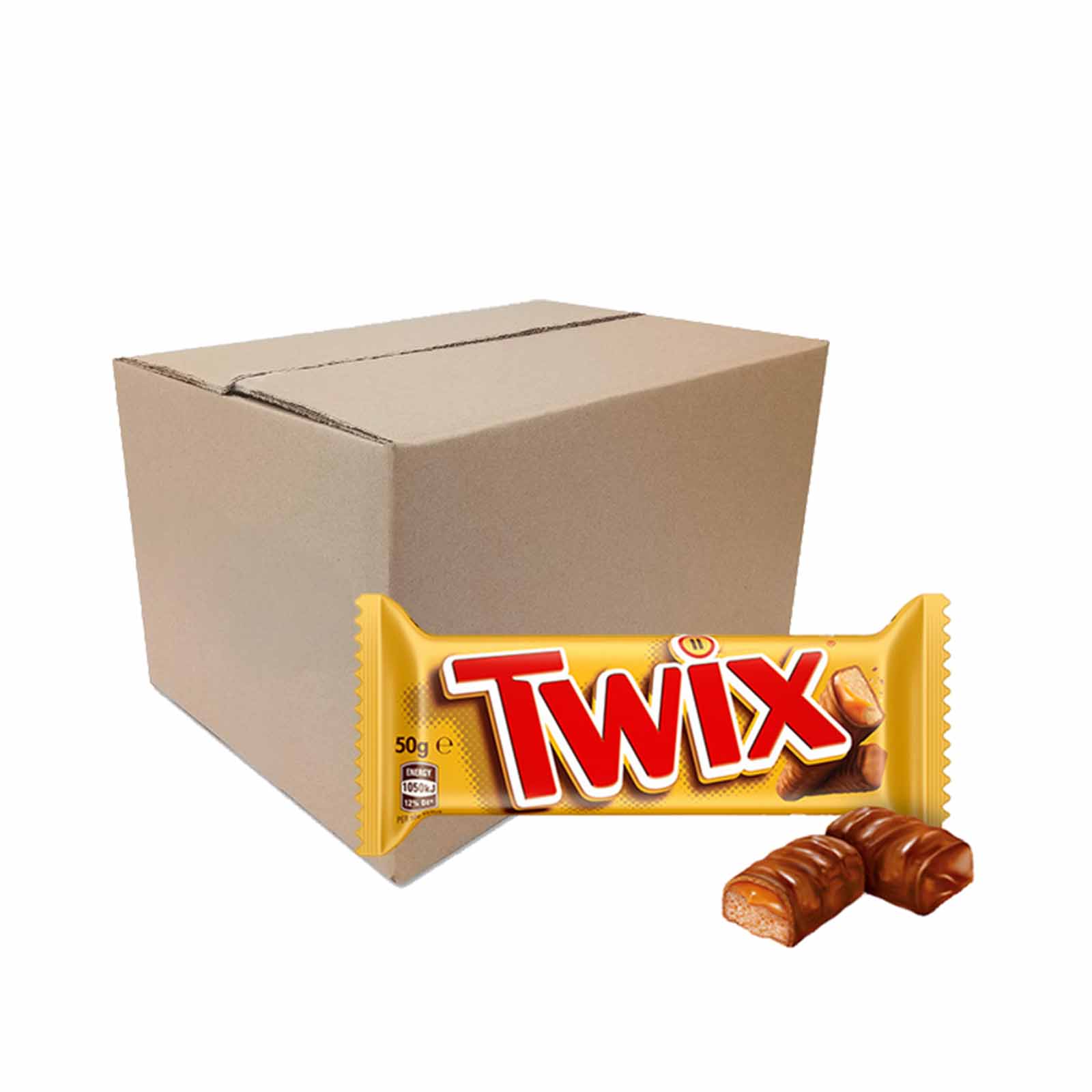 Twix Chocolate Bar 50g