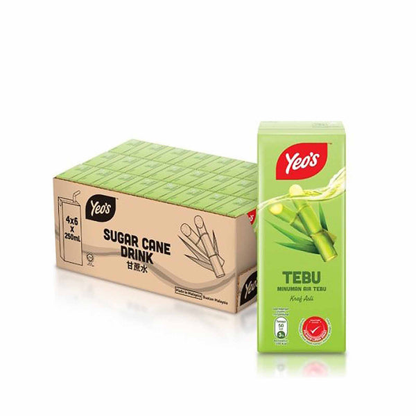 Yeos Sugar Cane 250ml x 6 (highest price)