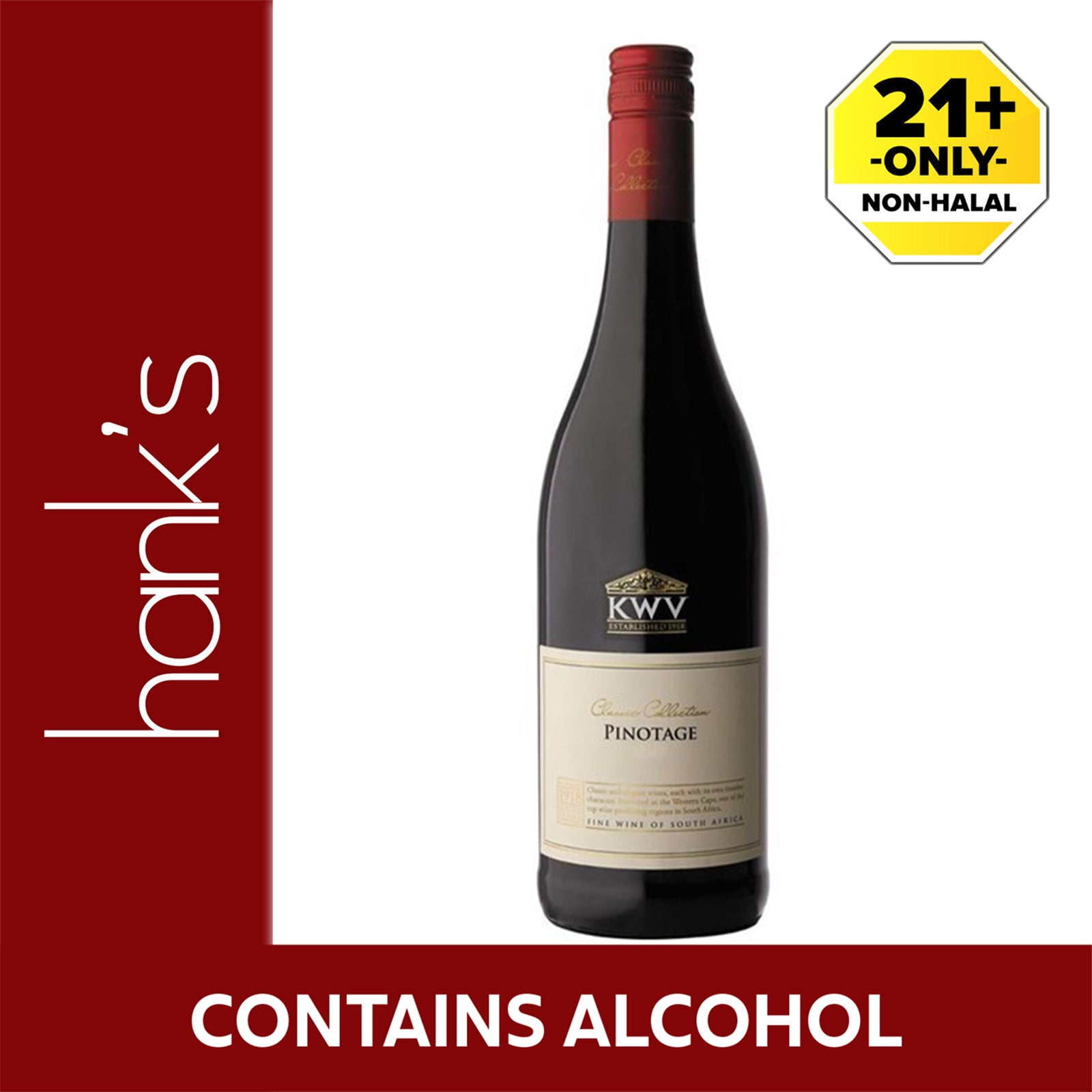 KWV Classic Collection Pinotage Wine 750ml