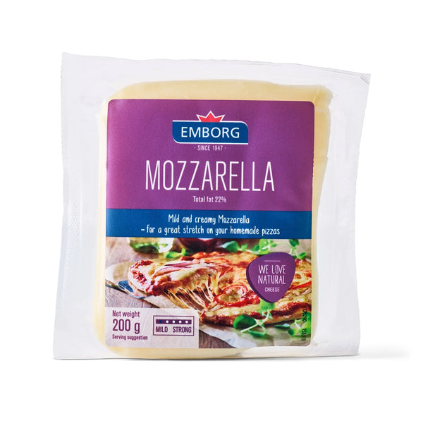 Emborg Mozarella Block 200g (highest price)