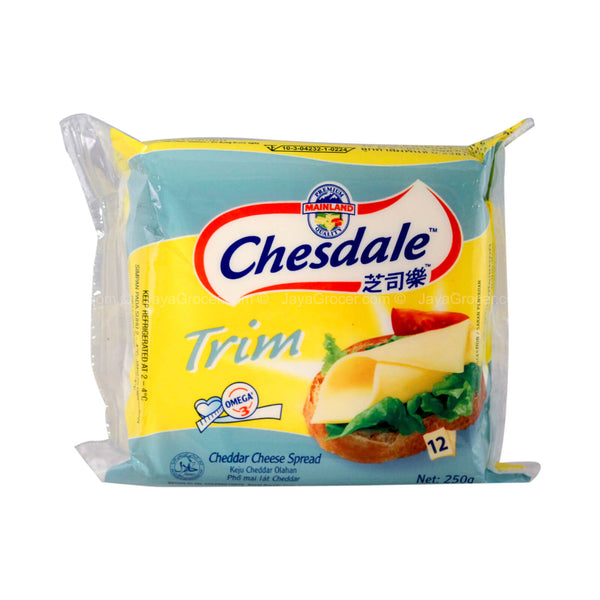 Chesdale Trim Cheddar Cheese Spread 250g (highest price)