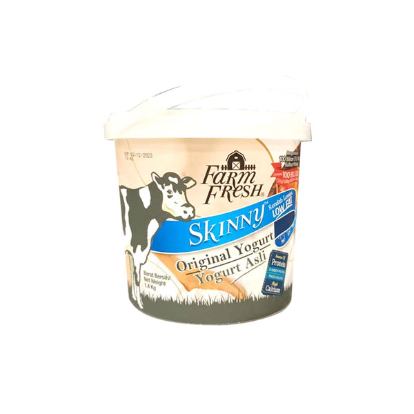 Farm Fresh Skinny Low Fat Yoghurt 1.4kg (highest price)
