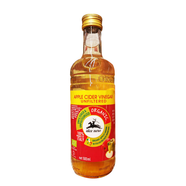 Alce Nero Organic Unfiltered Apple Cider Vinegar 500ml (highest price)