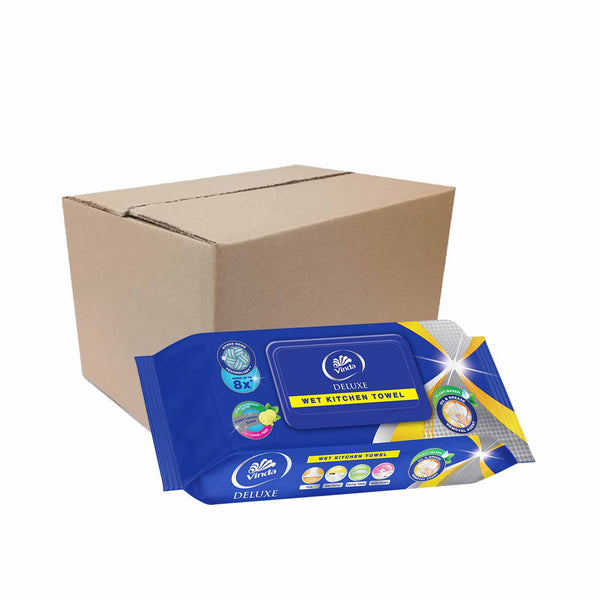 Vinda Deluxe Wet Kitchen Towel 40sheets x 2 (highest price)
