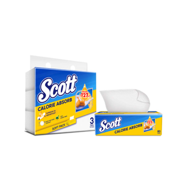 Scott Calorie Interfolder Kitchen Towel 80sheets x 3 (highest price)