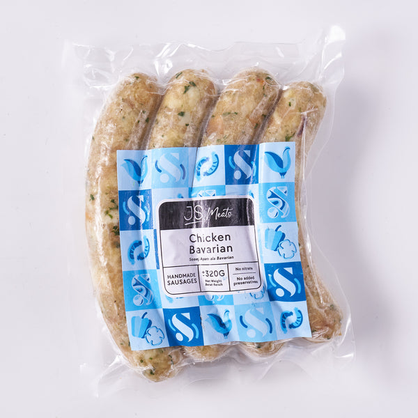 JS Meats Bavarian Chicken Sausage 4pcs/pack (highest price)