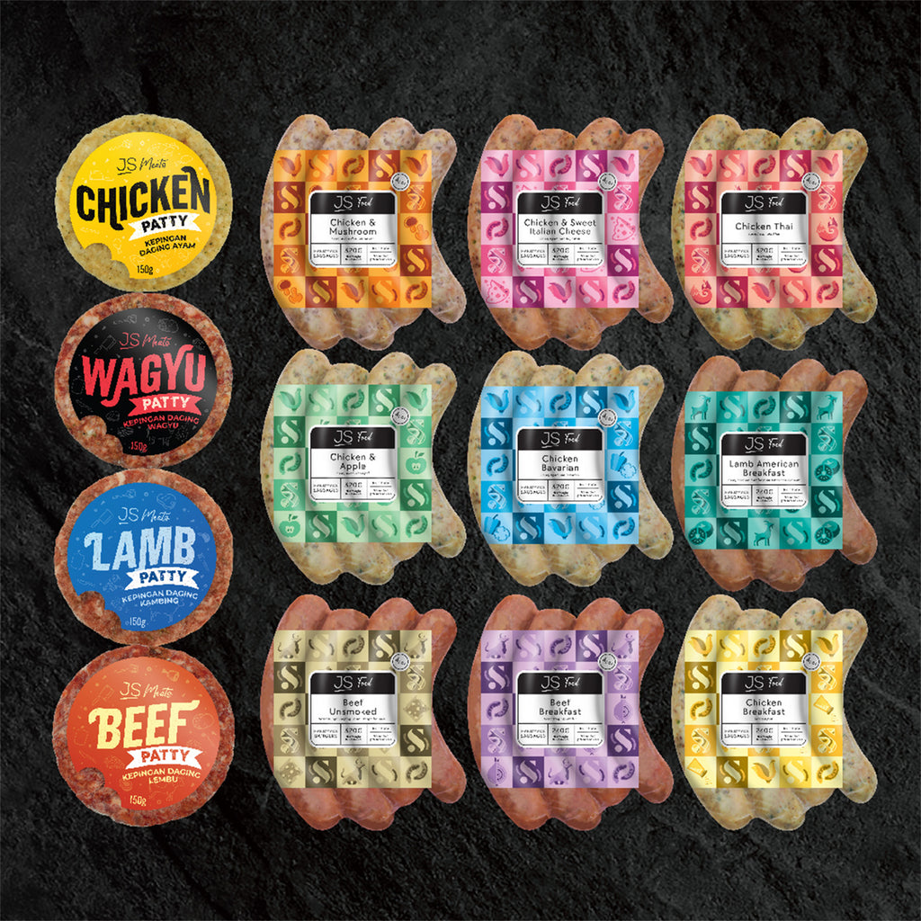 JS Meats Bavarian Chicken Sausage 4pcs/pack