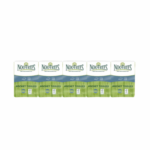 NooTrees Bamboo Hanky Pocket Tissue 2ply 9pcs x 10 (highest price)