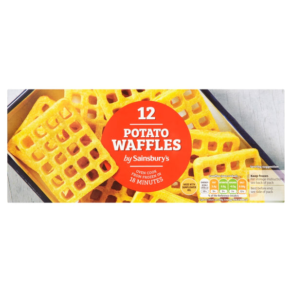Sainsbury's Frozen Potato Waffles 680g (highest price)