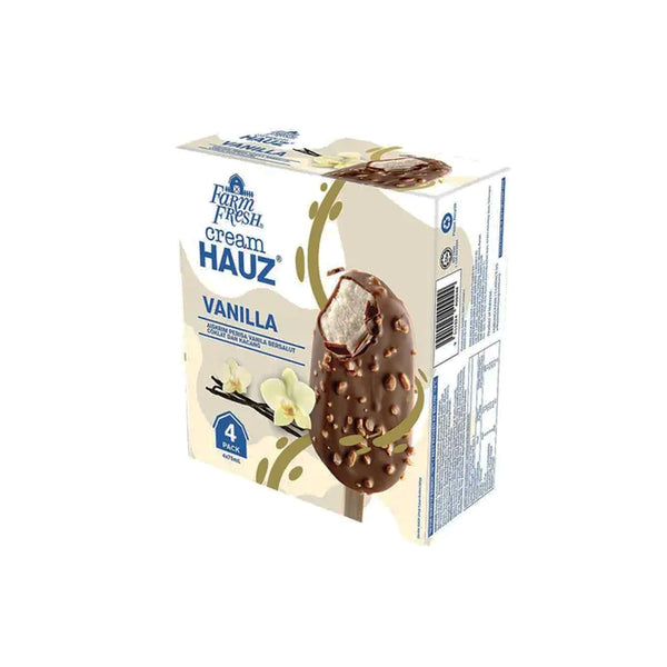 Farm Fresh Cream Hauz Vanilla Ice Cream Multipack 75ml x 4