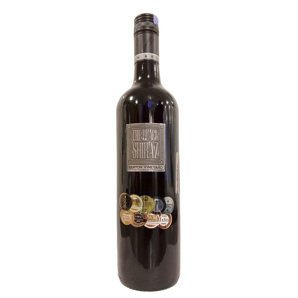 Berton Vineyard Metal Label The Black Shiraz 750ml